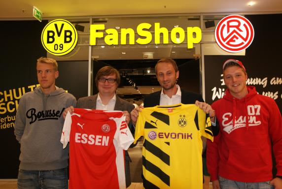 BVB/RWE: Gemeinsamer Fanshop öffnet am Donnerstag
