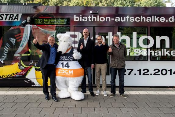 Biathlon auf Schalke: Neues Maskottchen wurde gefunden