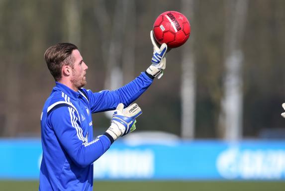 Ralf Fährmann, Training FC Schalke 04. Foto: firo