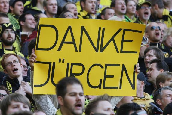 Jürgen Klopp, Borussia Dortmund, Plakat, Saison 2014/15, Jürgen Klopp, Borussia Dortmund, Plakat, Saison 2014/15
