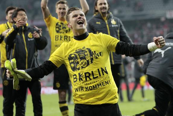 Borussia Dortmund, DFB-Pokal, Mitch Langerak, Saison 2014/15, Borussia Dortmund, DFB-Pokal, Mitch Langerak, Saison 2014/15