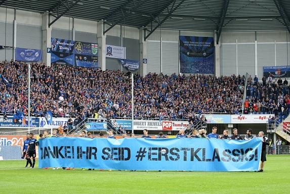 SC Paderborn: Fans feiern trotz Abstieg