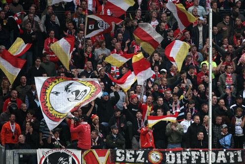 Fans Anhänger, FC Union Berlin, Eisern Eisernen, Alte Försterei, Fans Anhänger, FC Union Berlin, Eisern Eisernen, Alte Försterei