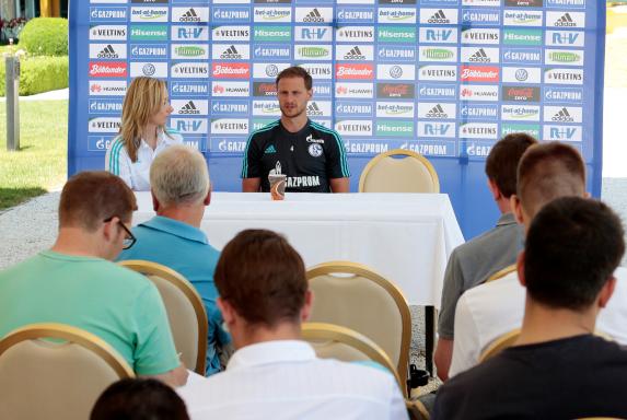 Schalke 04, Pressekonferenz, Benedikt Höwedes.