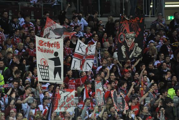 Kölner Haie, DEL, Banner, Saison 2012/13, Kölner Haie Fans, Kölner Haie, DEL, Banner, Saison 2012/13, Kölner Haie Fans