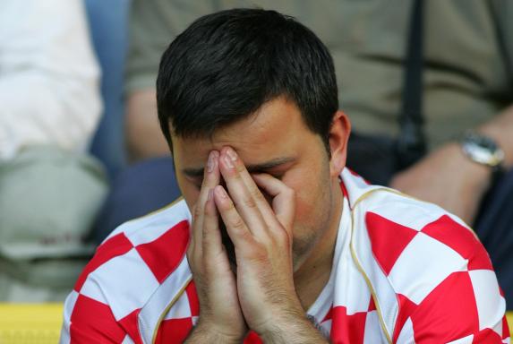 Enttäuschung, Fans, Kroatien, Enttäuschung, Fans, Kroatien