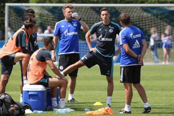 Training, FC Schalke 04, Julian Draxler.