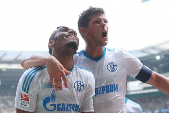Eric Maxim Choupo-Moting, Klaas-Jan Huntelaar, FC Schalke 04.