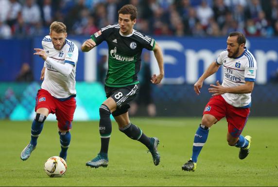 Leon Goretzka, HSV - Schalke, Leon Goretzka, HSV - Schalke