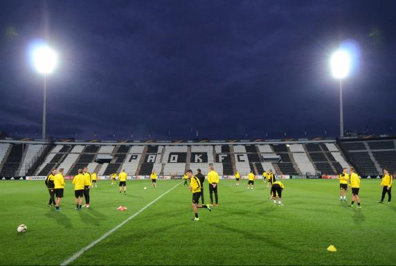 Borussia Dortmund, PAOK Saloniki, Training.