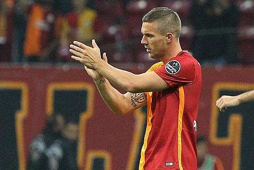 Glücklich zu Löw: "Poldi" schießt Galatasaray an die Spitze 