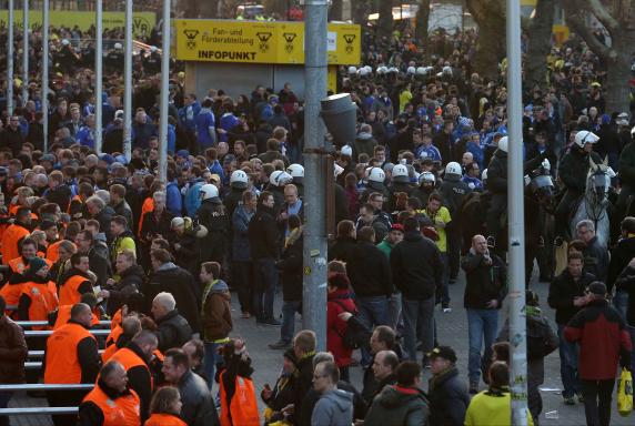 Fans, Derby, Borussia Dortmund.