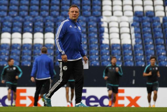 Trainer André Breitenreiter, FC Schalke 04.