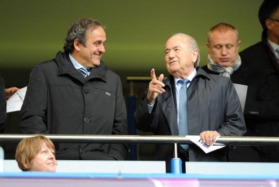 Sepp Blatter, Joseph Blatter, Michel Platini, Sven Heinze, Sepp Blatter, Joseph Blatter, Michel Platini, Sven Heinze