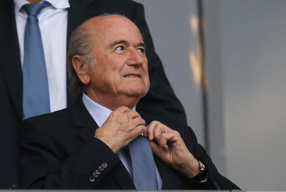 Sepp Blatter, Timo Kunert, FIFA-Präsident, Sepp Blatter, Timo Kunert, FIFA-Präsident
