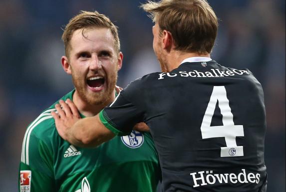 Ralf Fährmann, Benedikt Höwedes, FC Schalke 04.