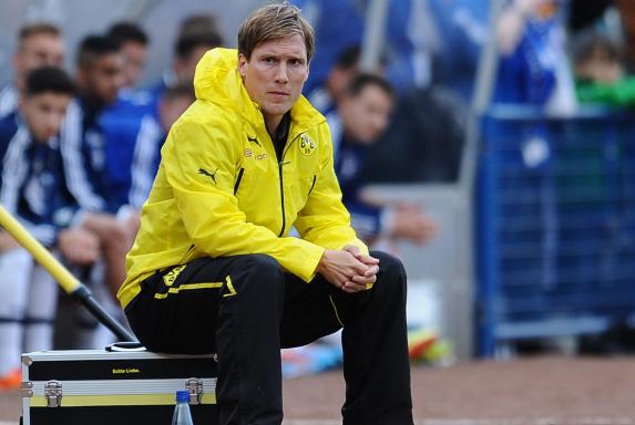 Trainer, Borussia Dortmund, Hannes Wolf, B-Junioren, Saison 2013/14, Trainer, Borussia Dortmund, Hannes Wolf, B-Junioren, Saison 2013/14