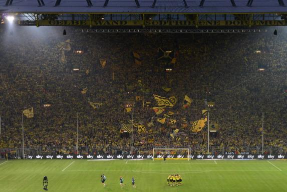 Borussia Dortmund, BVB-Fans, Gelbe Wand, Borussia Dortmund, BVB-Fans, Gelbe Wand