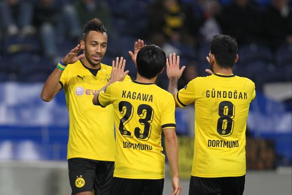 Jubel, Borussia Dortmund, Pierre-Emerick Aubameyang, Saison 2015/16, Jubel, Borussia Dortmund, Pierre-Emerick Aubameyang, Saison 2015/16