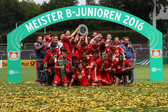U17: 2:0 gegen BVB - Bayer Leverkusen B-Junioren-Meister