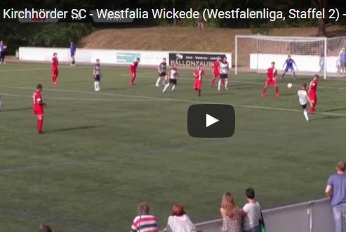 Kirchhörder SC – Westfalia Wickede: Das Video zum Spiel