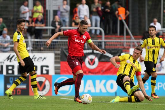 Viktoria - Dortmund II 1:1: Latte verhindert BVB-Sieg im Topspiel