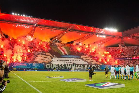 Legia Warschau: Hammerstrafe nach BVB-Randale