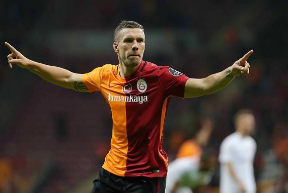 Türkei: "Podolski-Show" sorgt für Galatasaray-Heimsieg