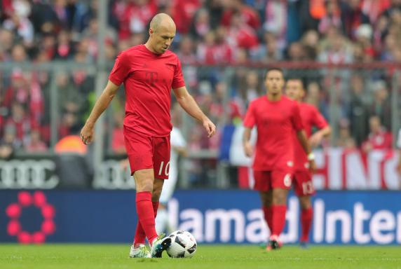 BVB - FCB: Bayern bangt um den Einsatz von Arjen Robben