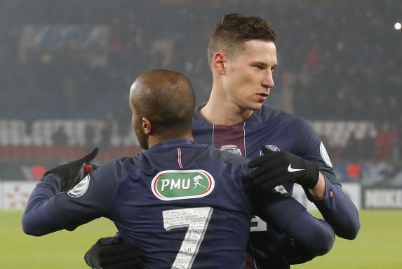 Paris: PSG-Mitspieler feiern Julian Draxler 
