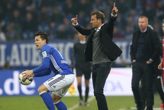 Schalke: Weinzierl fordert mehr Mut gegen Eintracht