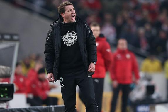 Trainer auf Abruf: Stendel bei Hannover 96 auf der Kippe