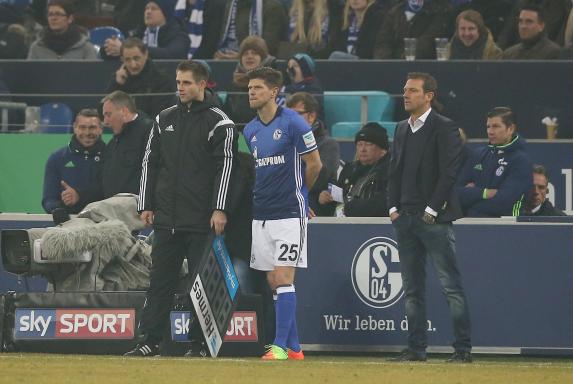 Schalkes Huntelaar: Im wohl letzten Revierderby auf der Bank