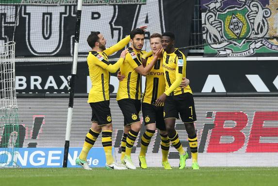 BMG - BVB: 3:2! Dortmund erkämpft sich Platz drei zurück