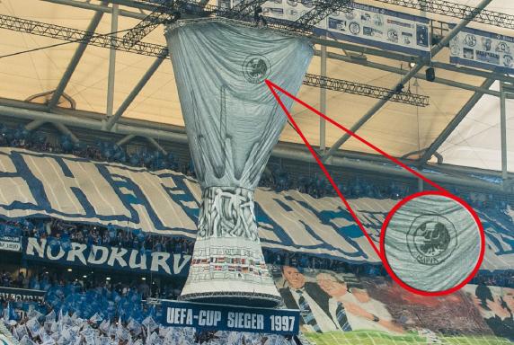Schalke: Choreo der Ultras bezeichnet Uefa als Mafia