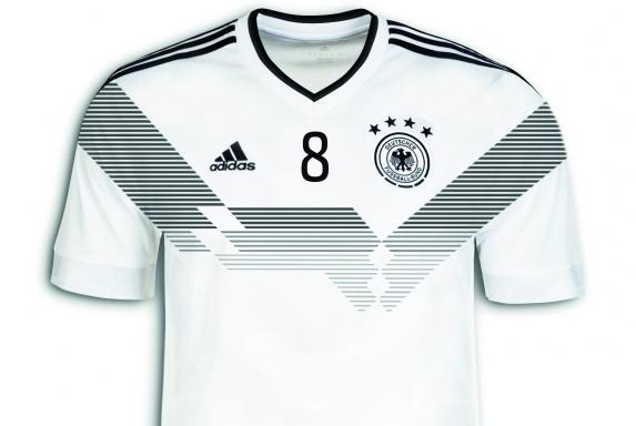 Neues DFB-Trikot: Grauer Streifen für den Weltmeister