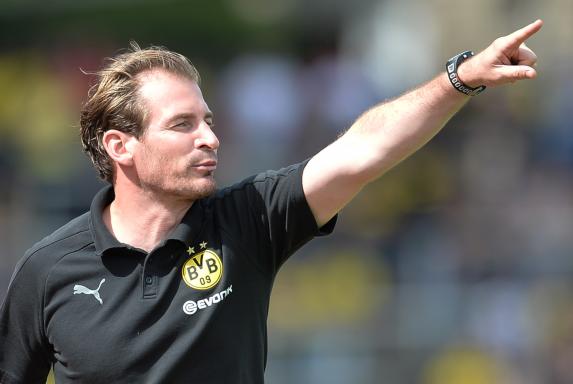 Dortmunds U23 Trainer Jan Siewert