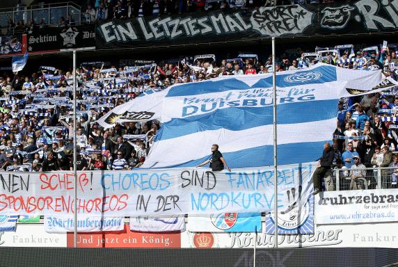 MSV Duisburg: Protest in der Nordkurve