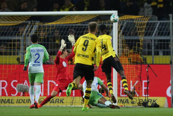0:0 gegen Wolfsburg: BVB vergibt ohne Aubameyang Top-Chancen