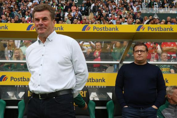 Vor BVB-Spiel: Gladbachs Eberl stärkt Trainer Hecking