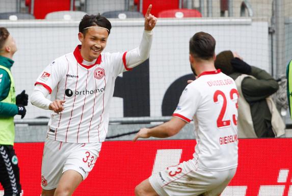 2. Liga: Usami rettet Fortuna Düsseldorf das 1:1