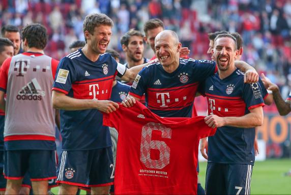 FC Bayern München, Franck Ribery, Arjen Robben, Thomas Müller, Bundesliga, Champions League.