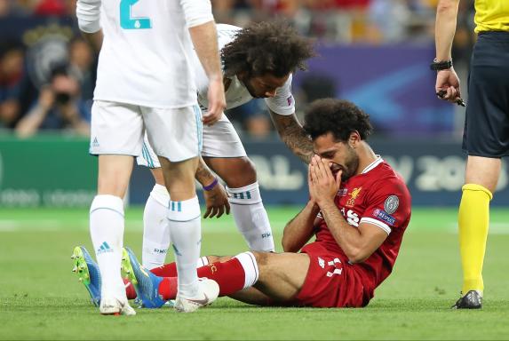 Aus nach Ramos-Foul: Drama um Liverpool-Star Mohamed Salah