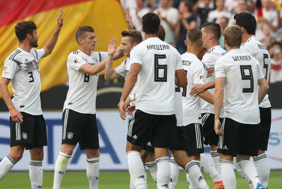 Generalprobe vor der WM: Deutschland besiegt Saudi-Arabien