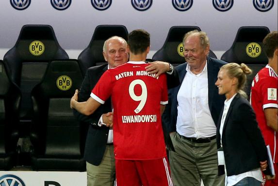 Hoeneß über Lewandowski: "200-Millionen-Preisschild ist Quatsch"