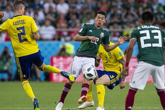 3:0 gegen Mexiko: Schweden schafft Sprung ins Achtelfinale