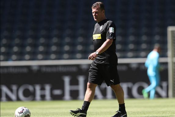 Gladbach: Trainer Dieter Hecking kritisiert den DFB