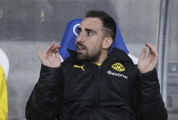 Paco Alcacer ist bei Borussia Dortmund nicht zufrieden.