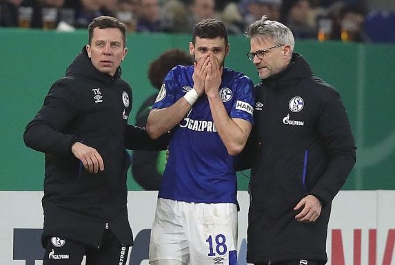 Fällt bis zu acht Wochen aus. Schalke-Spieler Daniel Caligiuri (