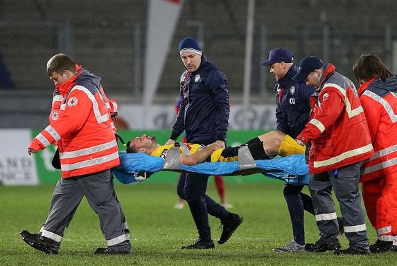 Nach seiner schlimmen Verletzung wieder bei Fortuna Köln aktiv: Maik Kegel (